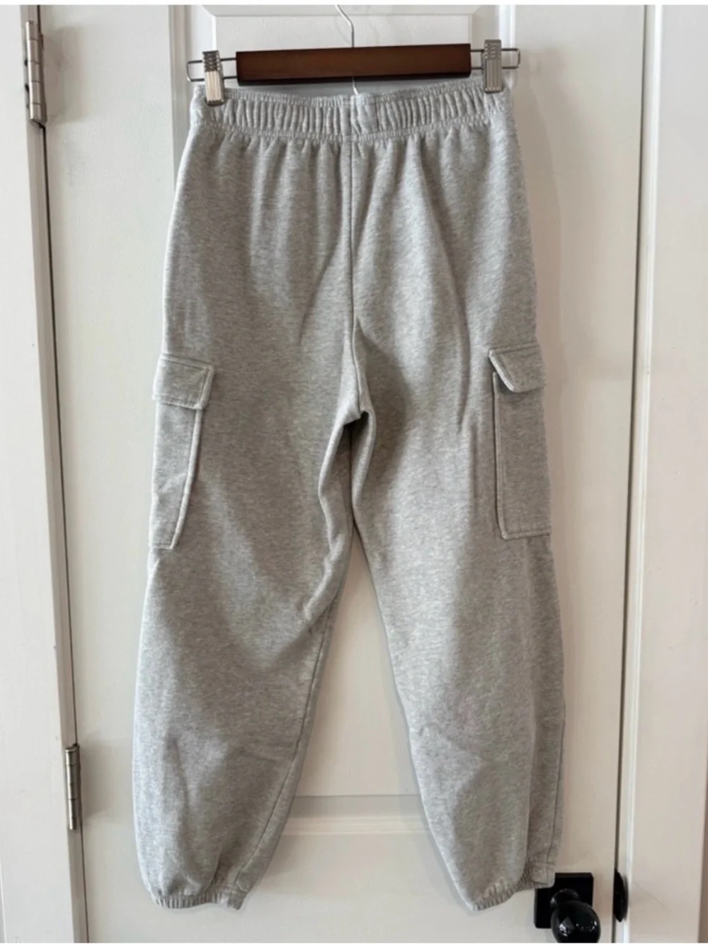 GAP Kids XL Sweatpants Bundle 2 Pair Gray Cargo Black Wide Leg